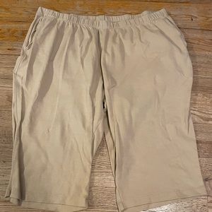 3xl lands end shorts elastic‎ women’s